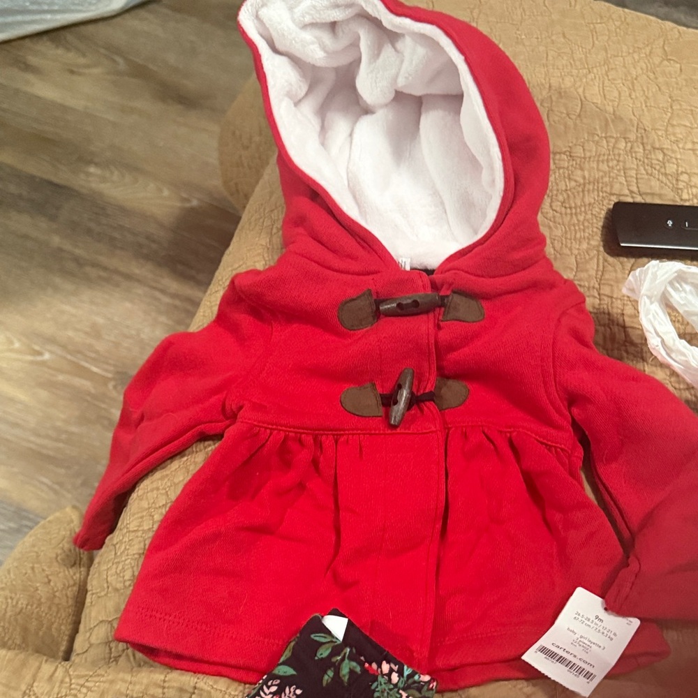 Carter's Vibrant Red Baby Coat